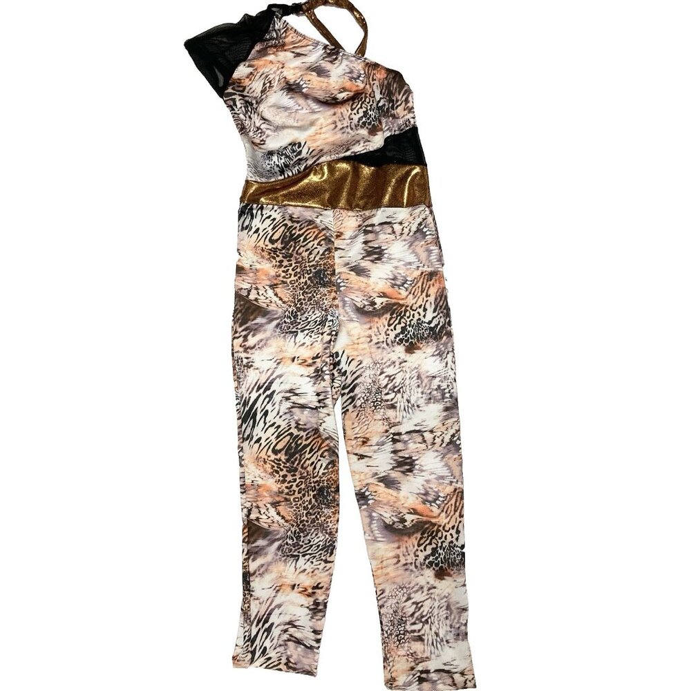 Revolution Dance Costume Unitard THE PRIDE LANDS RC21588 Animal Child Size SA